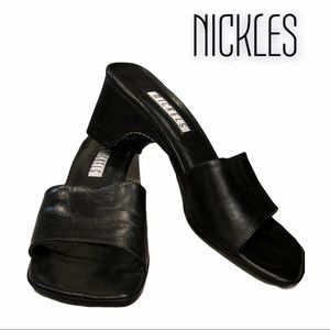 GUC NICKELS Women's Leather Sandals